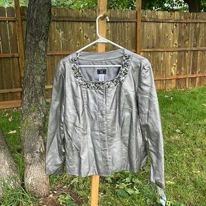 Lark Lane Faux Leather jacket